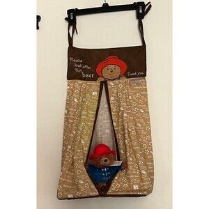 RARE Paddington Bear Diaper Caddy Stacker